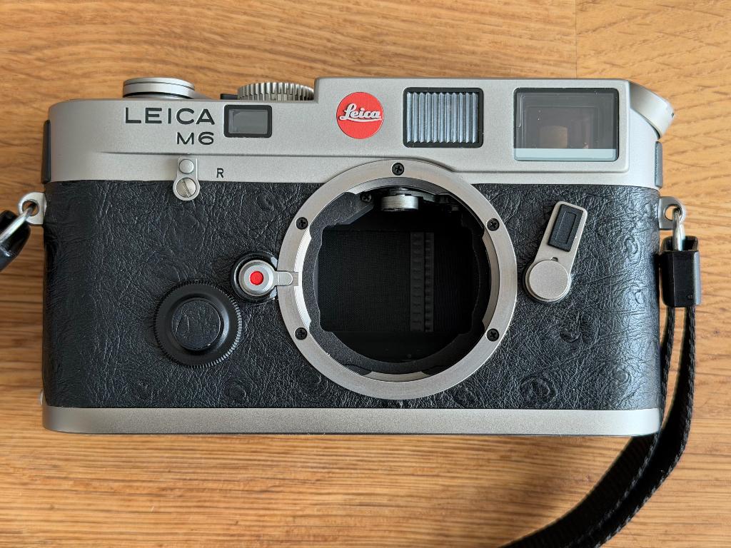 Leica M6 Titanium, TV, Hi-fi & Vidéo, Appareils photo analogiques, Comme neuf, Leica, Enlèvement