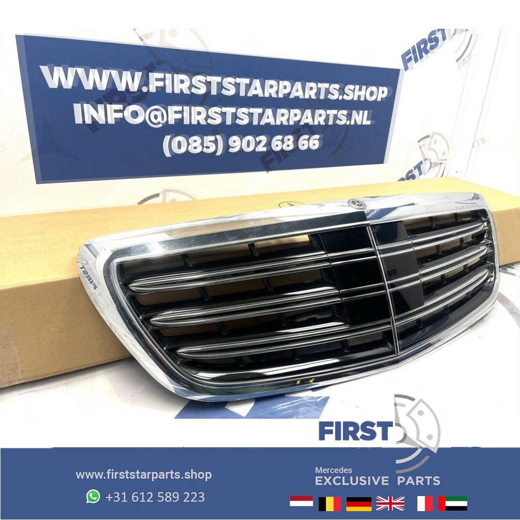 W213 GRIL Mercedes E Klasse 2018 bumper grille distronic EKl, Auto-onderdelen, Gebruikt, -, Ophalen of Verzenden, -