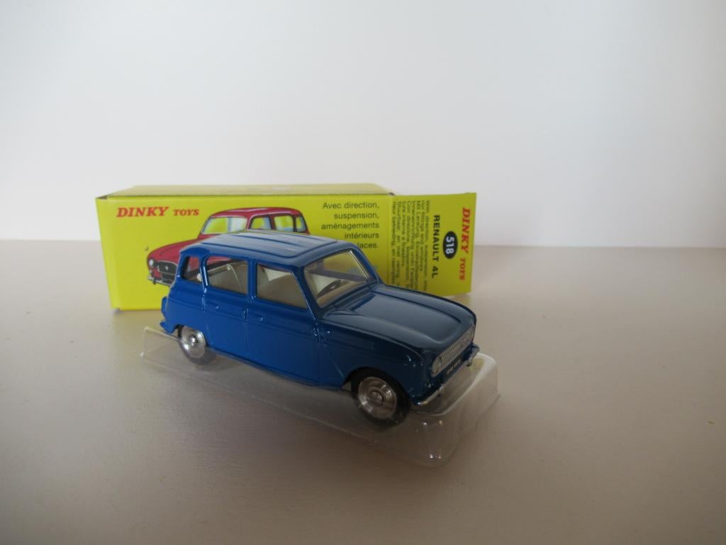 Atlas Dinky - Renault 4L - 1:43 - Mint in box, Ophalen of Verzenden, Nieuw, Auto, Dinky Toys