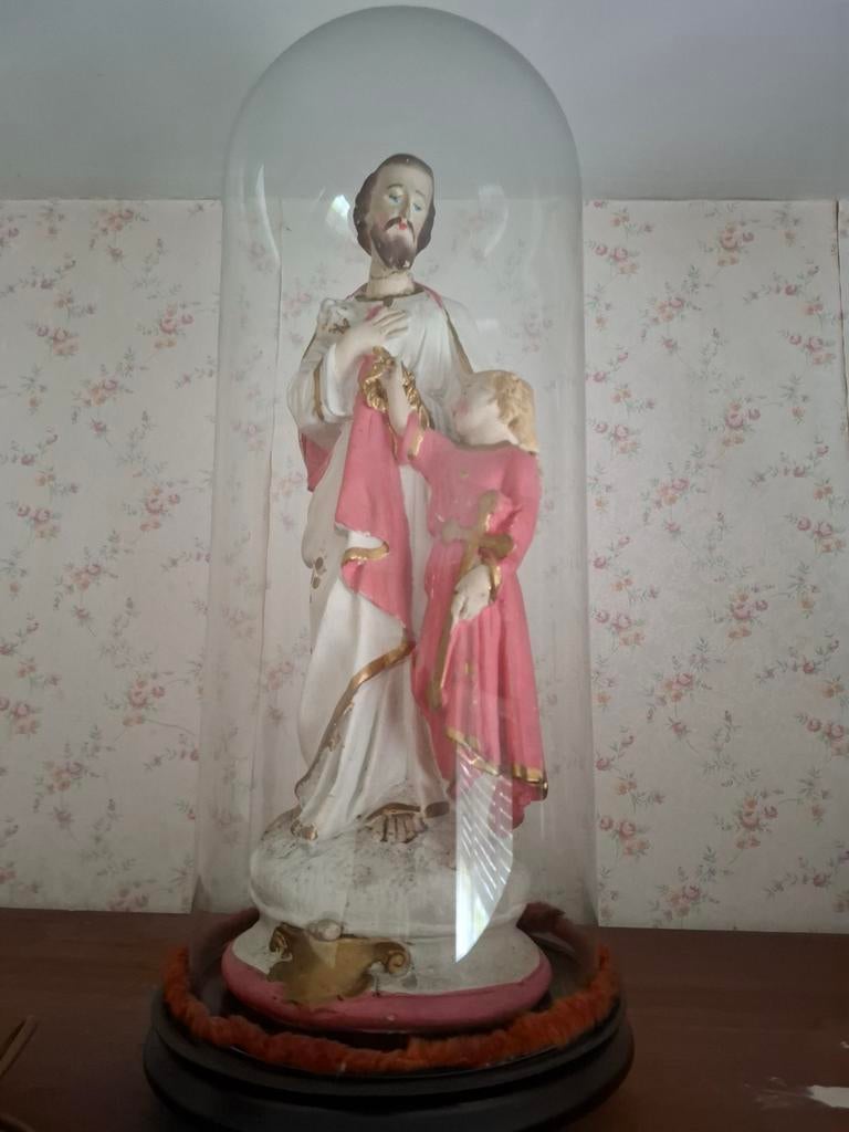 Mooie grote stolpen in goede staat, Antiek en Kunst, Antiek | Religieuze voorwerpen, Ophalen of Verzenden