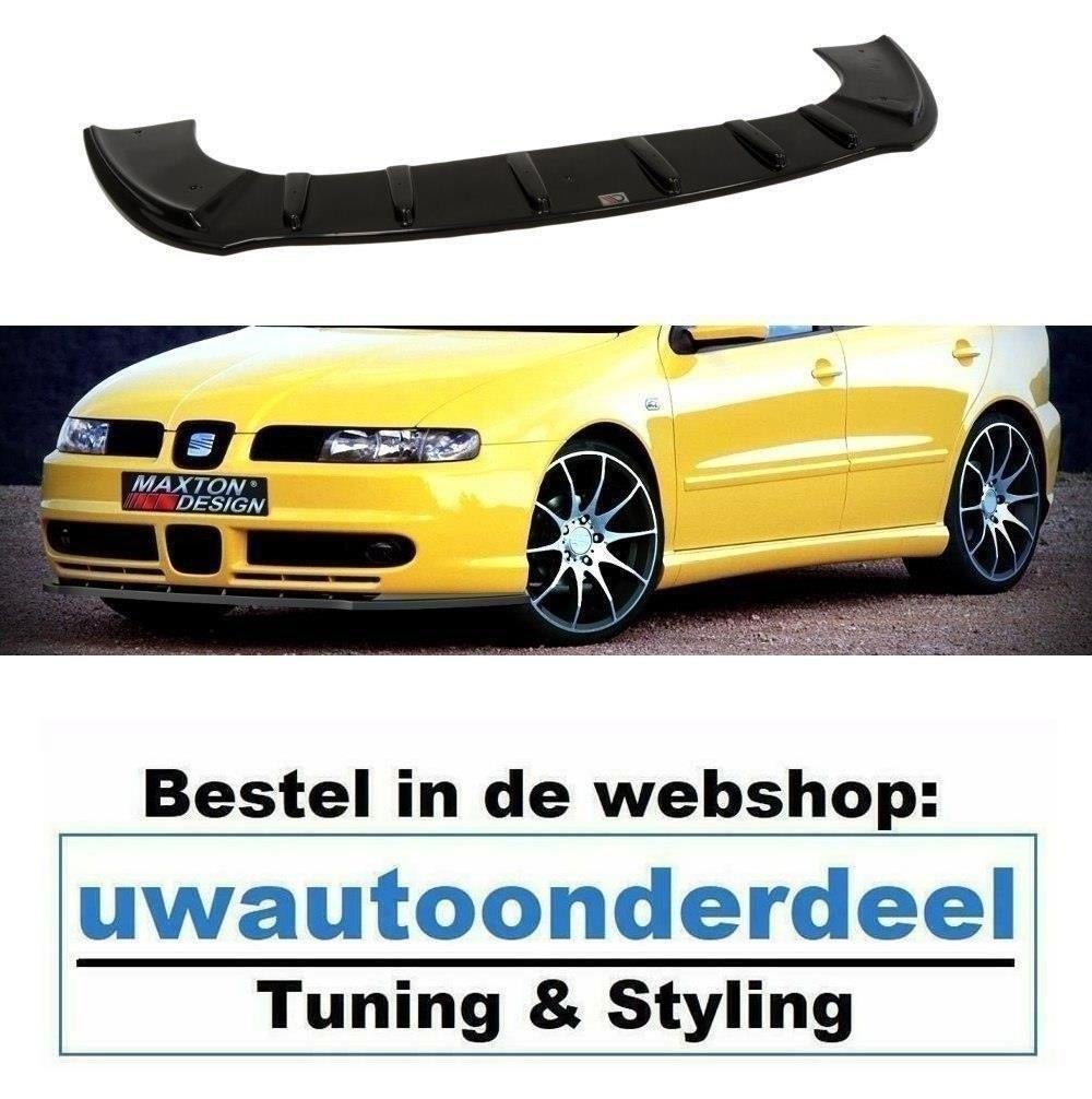 Maxton Spoiler Voorspoiler Lip Splitter Voor Seat Leon Mk1, Autos : Divers, Tuning & Styling, Envoi