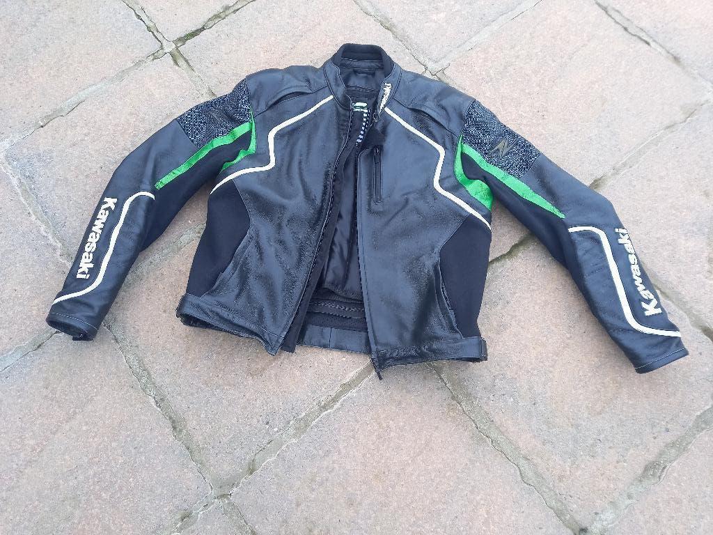 motorjas kawasaki, Motoren, Ophalen, Jas | leer