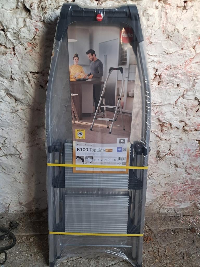 Marche pied hailo 2 marches., Bricolage & Construction, Échelles & Escaliers, Enlèvement