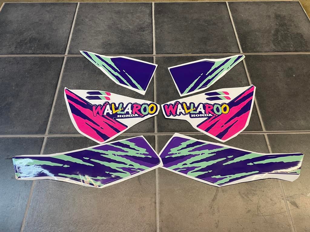 Honda wallaroo sticker, Fietsen en Brommers, Brommeronderdelen | Algemeen, Ophalen of Verzenden, Zo goed als nieuw