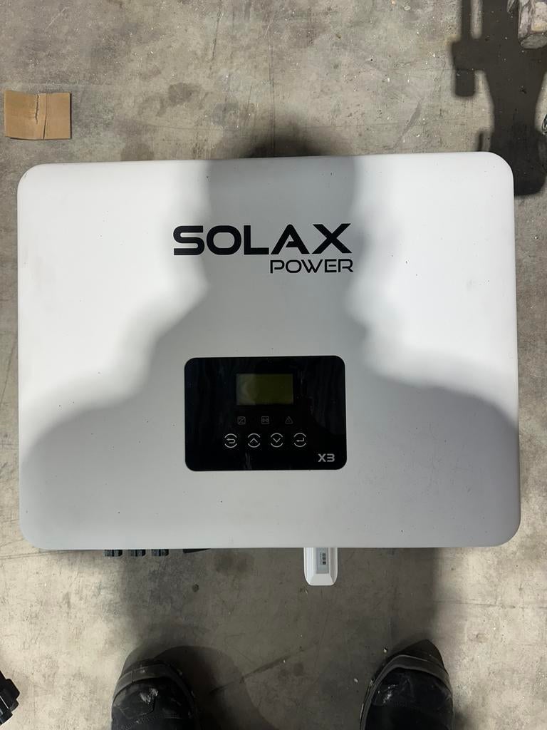 Solax Power X3-10.0P-T-D 3fase goede staat, Doe-het-zelf en Bouw, Zonnepanelen en Toebehoren, Ophalen of Verzenden, Zo goed als nieuw