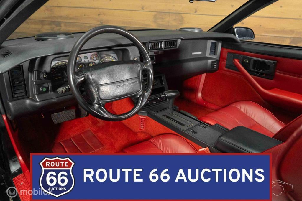 Chevrolet Camaro RS | 1991 | Route 66 Auctions, Chevrolet, Zwart, Bedrijf, Handgeschakeld