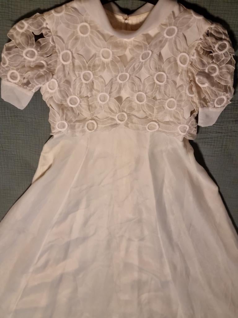 Prachtige lange trouwjurk 36, Kleding | Dames, Ophalen of Verzenden, Wit