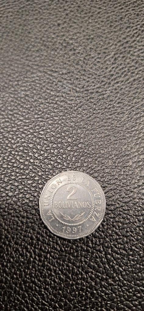 2#    Bolivia 2 boliviano 1997, Timbres & Monnaies, Monnaies | Amérique, Enlèvement ou Envoi