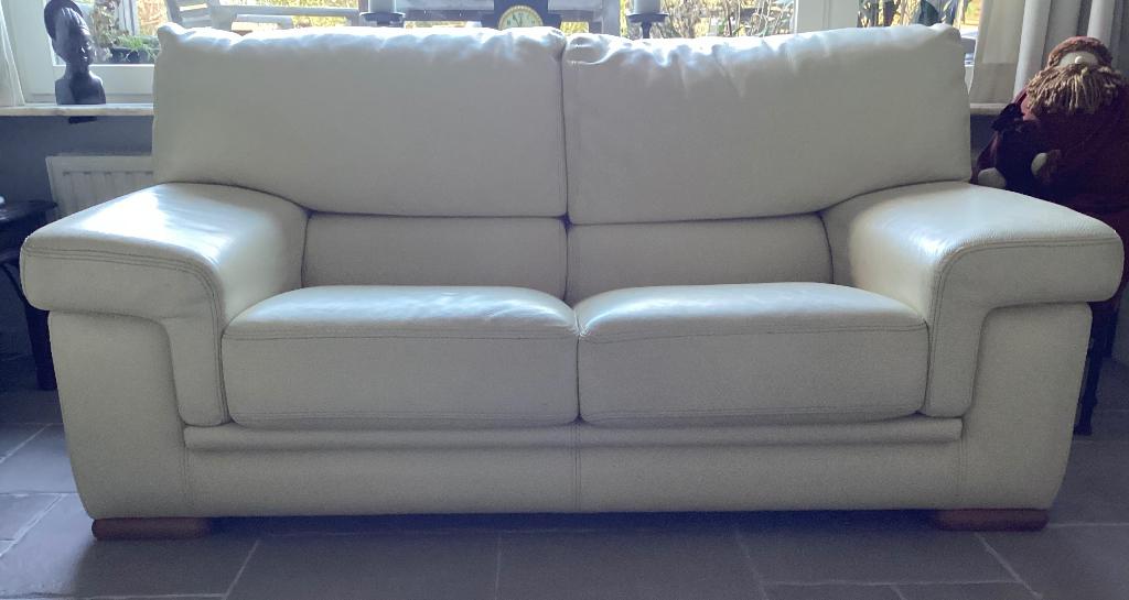 Salon, Maison & Meubles, Enlèvement, Utilisé, Cuir