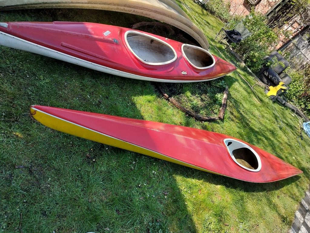 2 kayaks 1 en 2 persoons, Ophalen