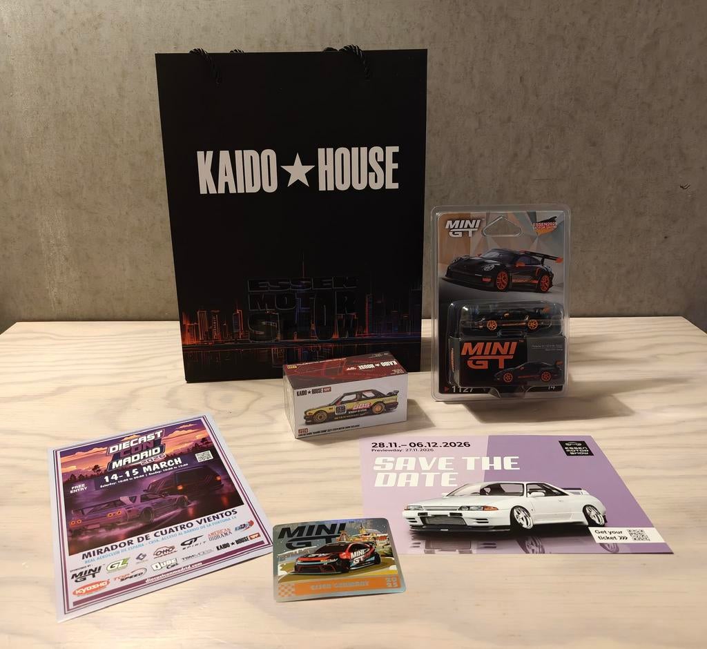 Kaido House x Mini GT – Essen Motor Show 2025 Exclusive Set, Collections, Enlèvement