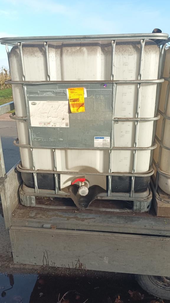 IBC container 1000 l, Tuin en Terras, Ophalen