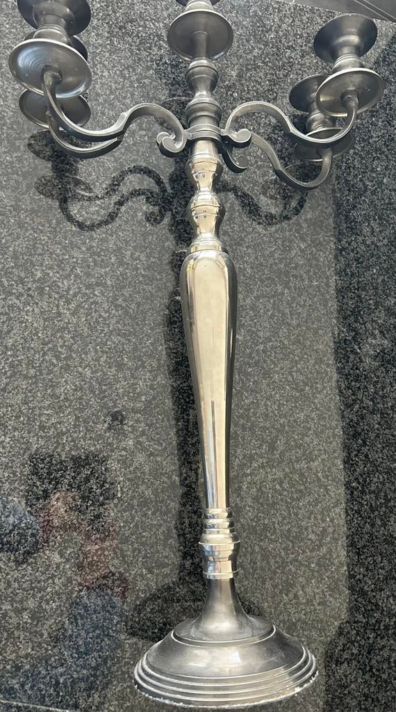 Kandelaar 5 armen, Antiek en Kunst, Ophalen, Overige materialen