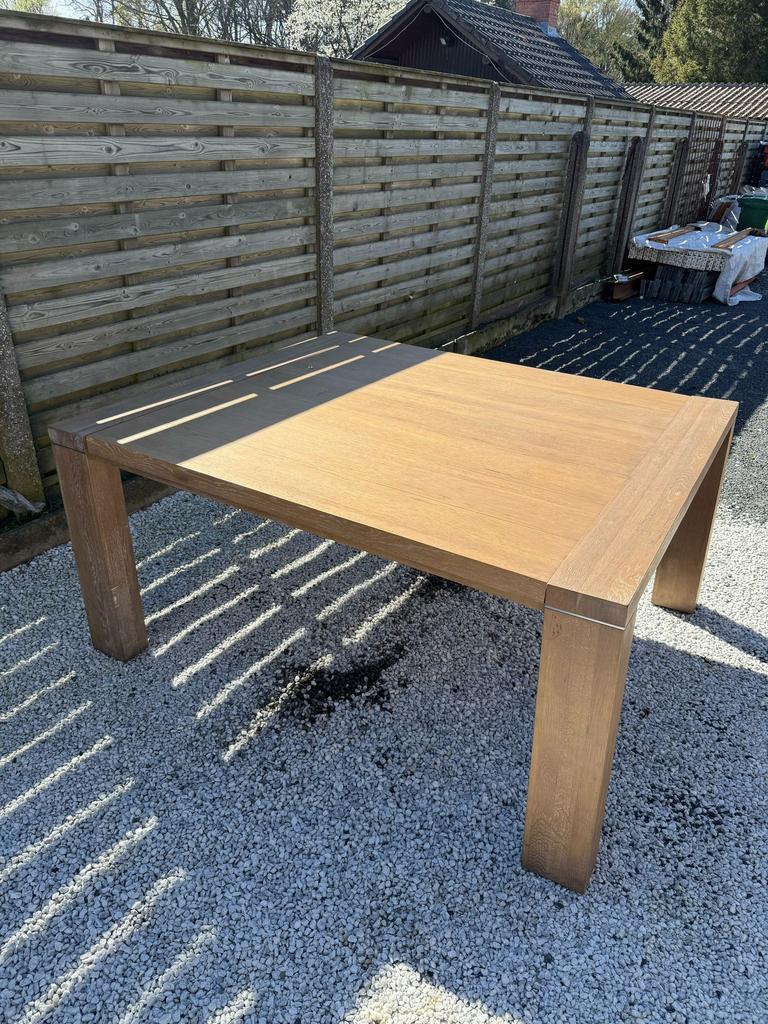 Eettafel 160x 140 hoogte 80 €360, Enlèvement, Comme neuf