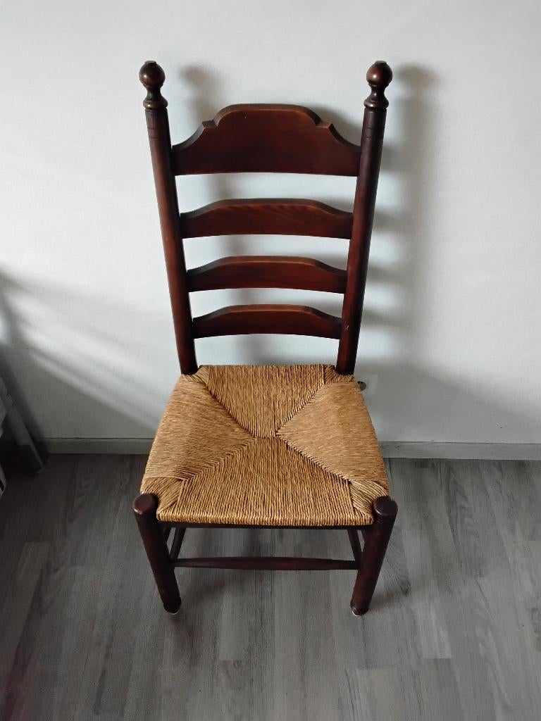 Eiken stoelen, Ophalen, Gebruikt, Hout, Vijf, Zes of meer stoelen