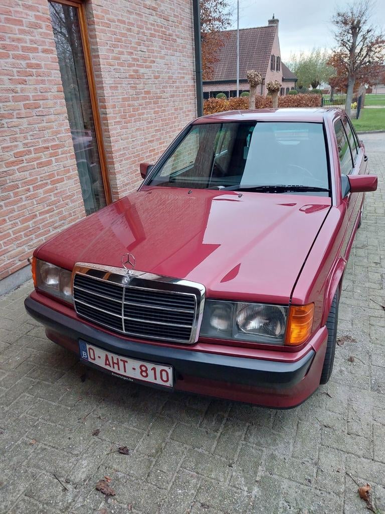 Mercedes 190 2.5-16V van 06/1993  met 108.400 kms, Auto's, 4 deurs, Zwart, Berline, Particulier