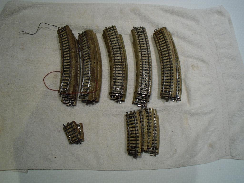 Rails Märklin., Hobby & Loisirs créatifs, Trains miniatures | HO, Courant alternatif, Rails, Enlèvement, Utilisé