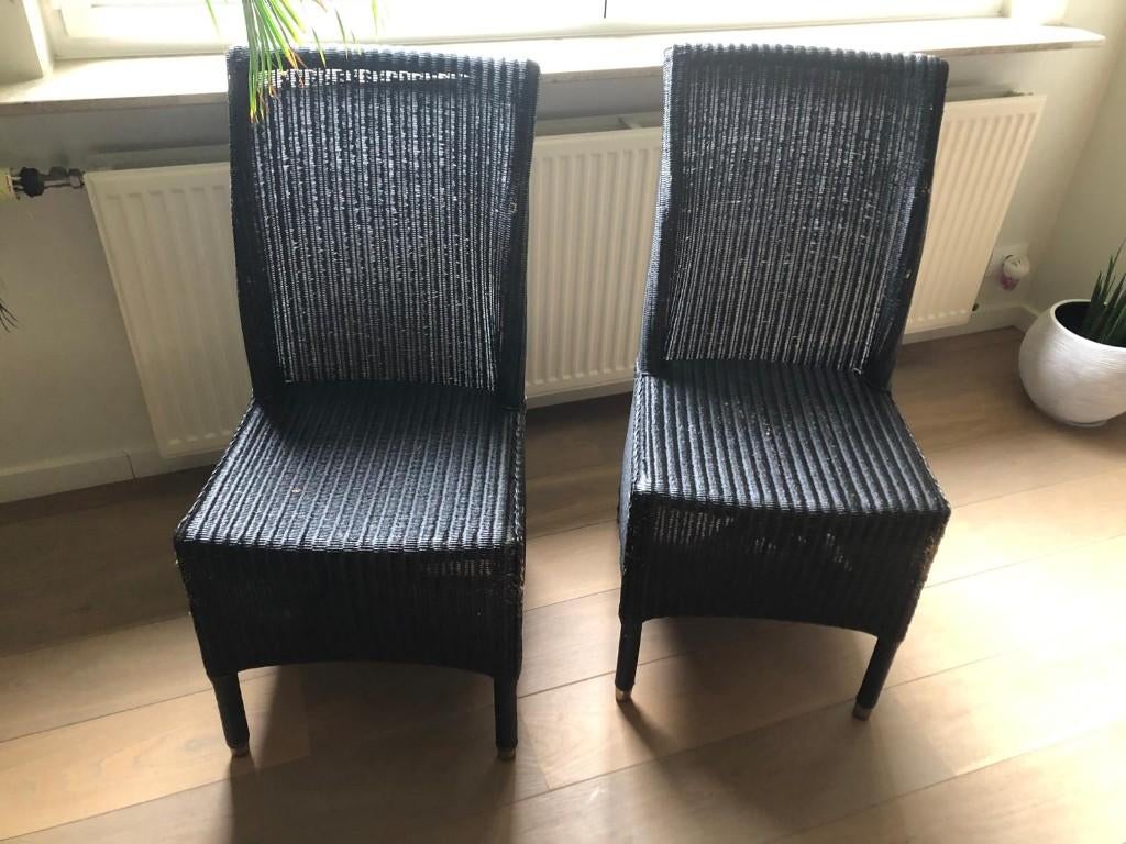 CHAISES, Enlèvement, Utilisé, Noir, Cinq, Six Chaises ou plus