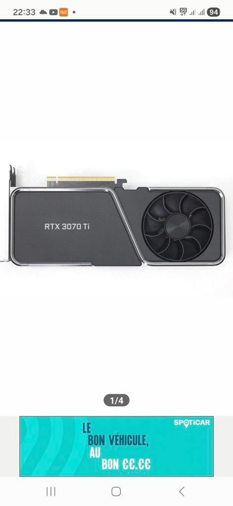 RTX 3070 Ti Found Edition, Computers en Software, Videokaarten, Ophalen