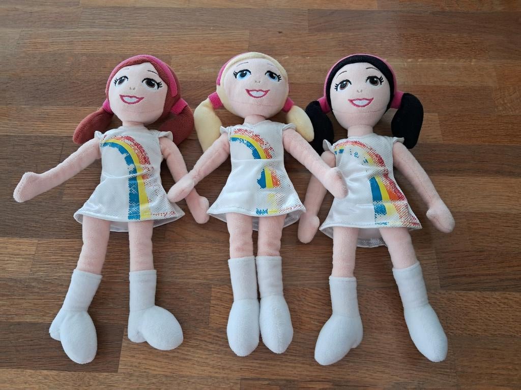 K3-popjes 30 cm, Kinderen en Baby's, Speelgoed | Poppen, Ophalen of Verzenden, Gebruikt, Overige typen