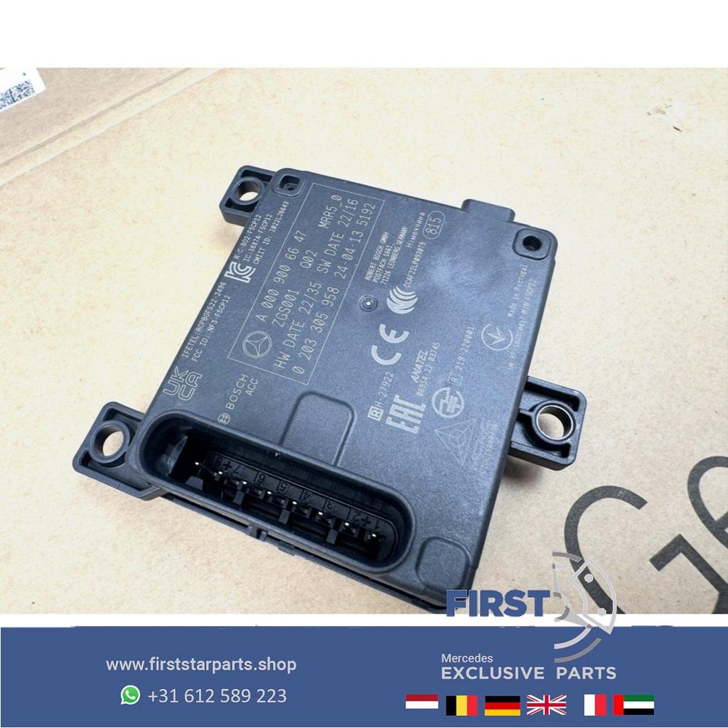 A0009006647 RADARSENSOR Mercedes W206 W290 W214 W254 W167 W2, Gebruikt, -, Ophalen of Verzenden, -