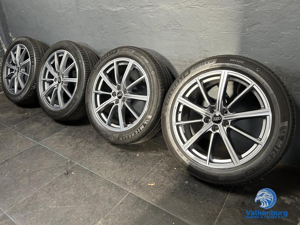 6mm! Originele Audi Sport Q5 SQ5 80A 20 inch velgen 5x112 zo, Auto-onderdelen, Gebruikt, 255 mm, -, -