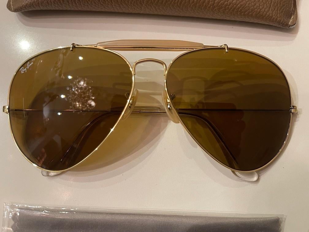 Vintage B&L Ray-Ban zonnebril Outdoorsman II 62mm B15 O20, Bijoux, Sacs & Beauté, Lunettes de Soleil & Lunettes | Hommes, Comme neuf