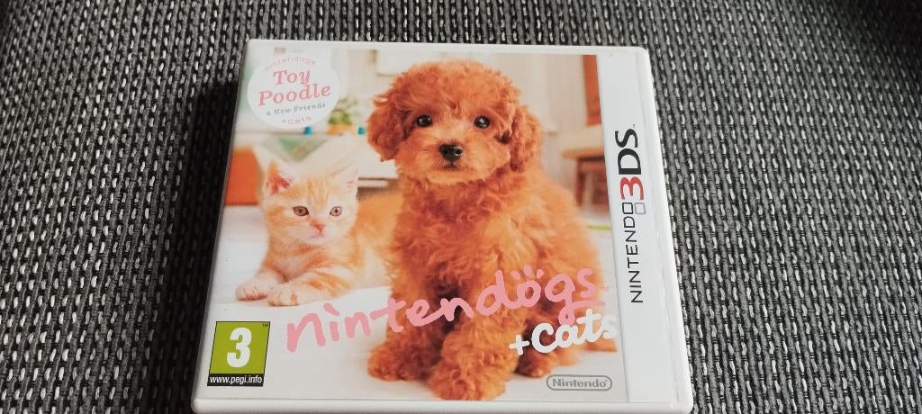 Videospel Nintendogs &Cats, Ophalen, Zo goed als nieuw, Platform