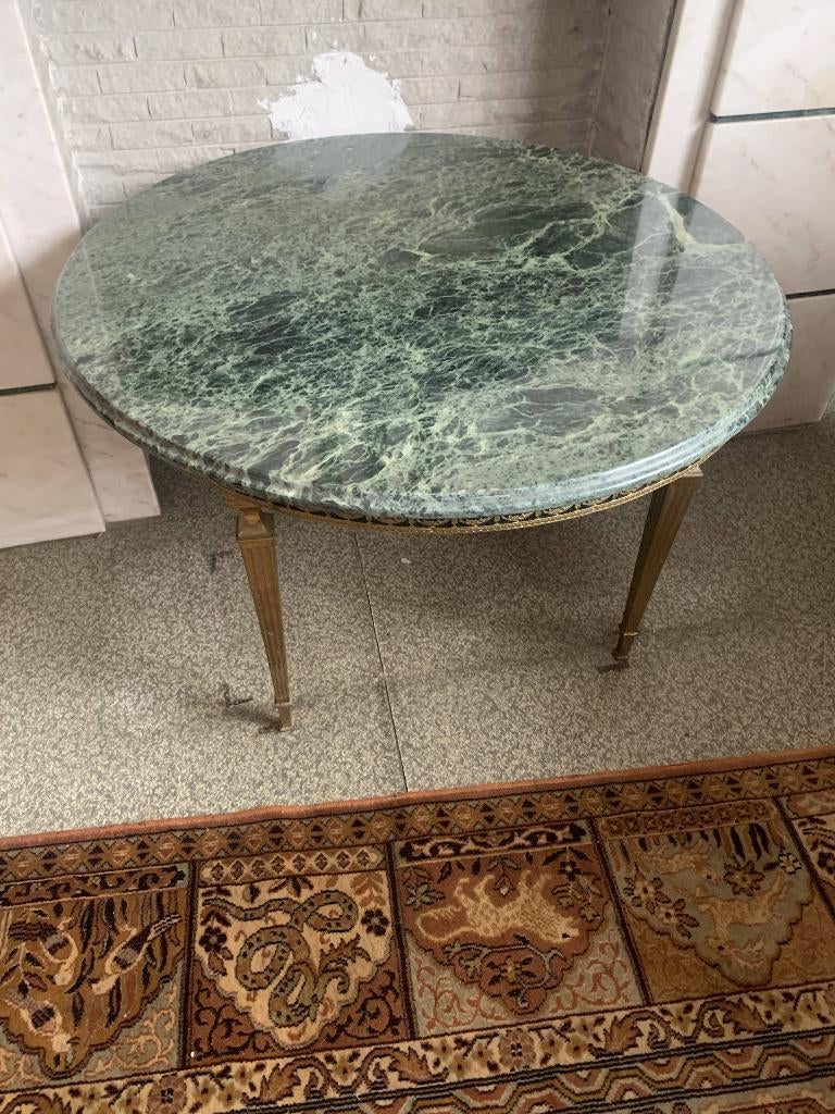 zeer mooie bijzettafel in marmer look, Huis en Inrichting, Tafels | Bijzettafels, Ophalen