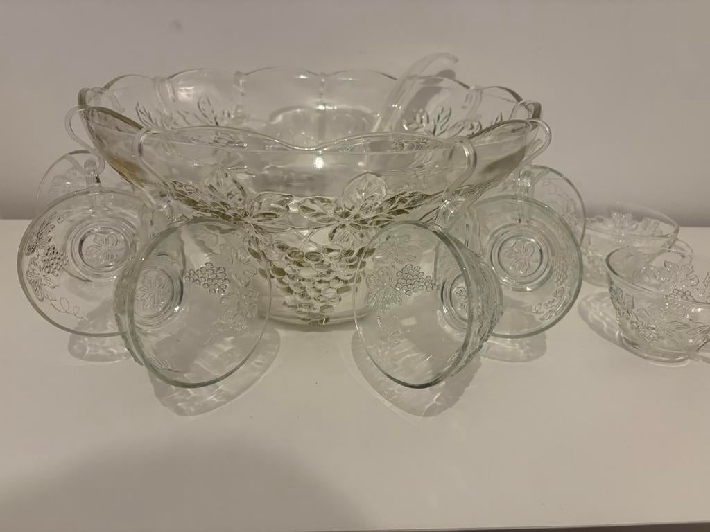 Punchschalen uit de jaren 60, Ophalen of Verzenden