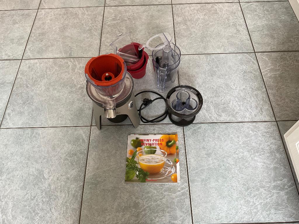 Infiny press revolution moulinex, Ophalen