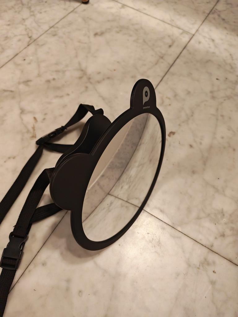 Miroir voiture bébé Premaman, Enlèvement