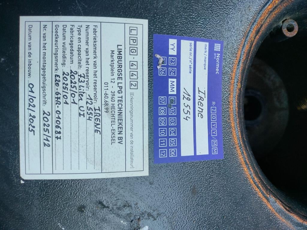 LPG-tank, Auto-onderdelen, Brandstofsystemen, Ophalen, Gebruikt