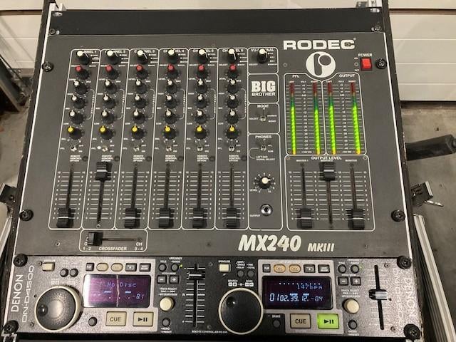 RODEC MX240 MKIII + DENON D4500 + UBR-180BT, Enlèvement, Comme neuf