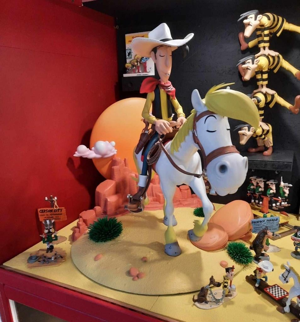 Figurines Lucky Luke - Fariboles - Leblon - Pixi - etc., Collections, Enlèvement ou Envoi