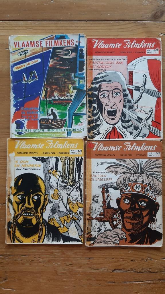 Vlaamse Filmkens, Ophalen, Gelezen, Fictie