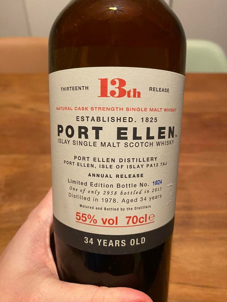 Port Ellen whisky 13th Edition - Single malt, Ophalen, Nieuw, Overige gebieden, Overige typen