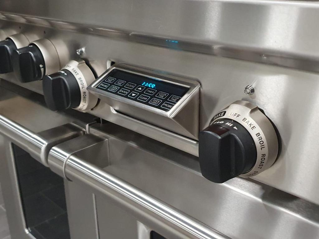 🔥Luxe Wolf Fornuis 120cm rvs 2 elektrische ovens Teppanyaki, Elektronische apparatuur, Fornuizen, 60 cm of meer, Ophalen of Verzenden