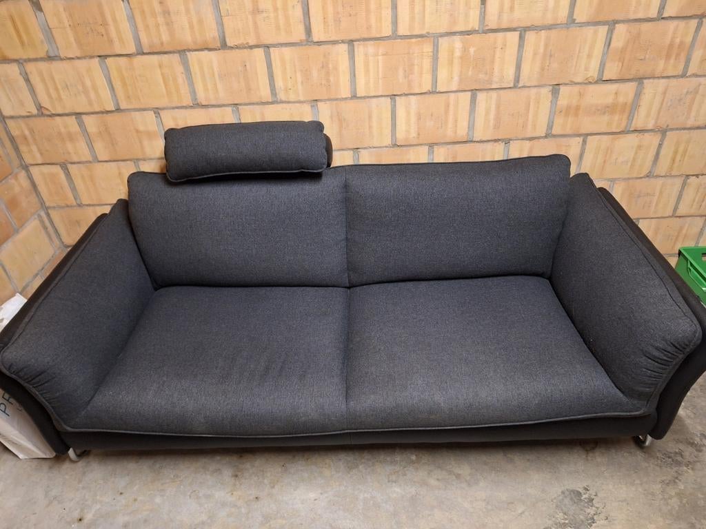 Siège Xooon, Maison & Meubles, Trois personnes, Banc droit, Enlèvement, Tissus