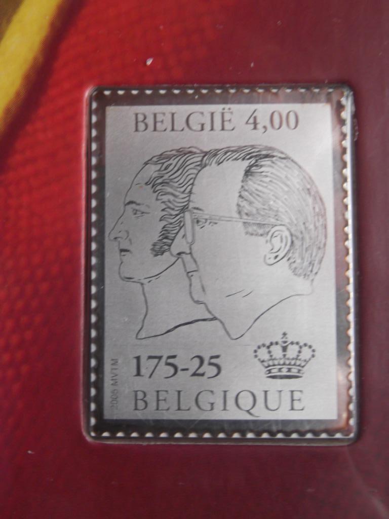 3418 Zilveren postzegel 4€ Timbre en argent, Enlèvement ou Envoi, Non oblitéré, Timbre-poste