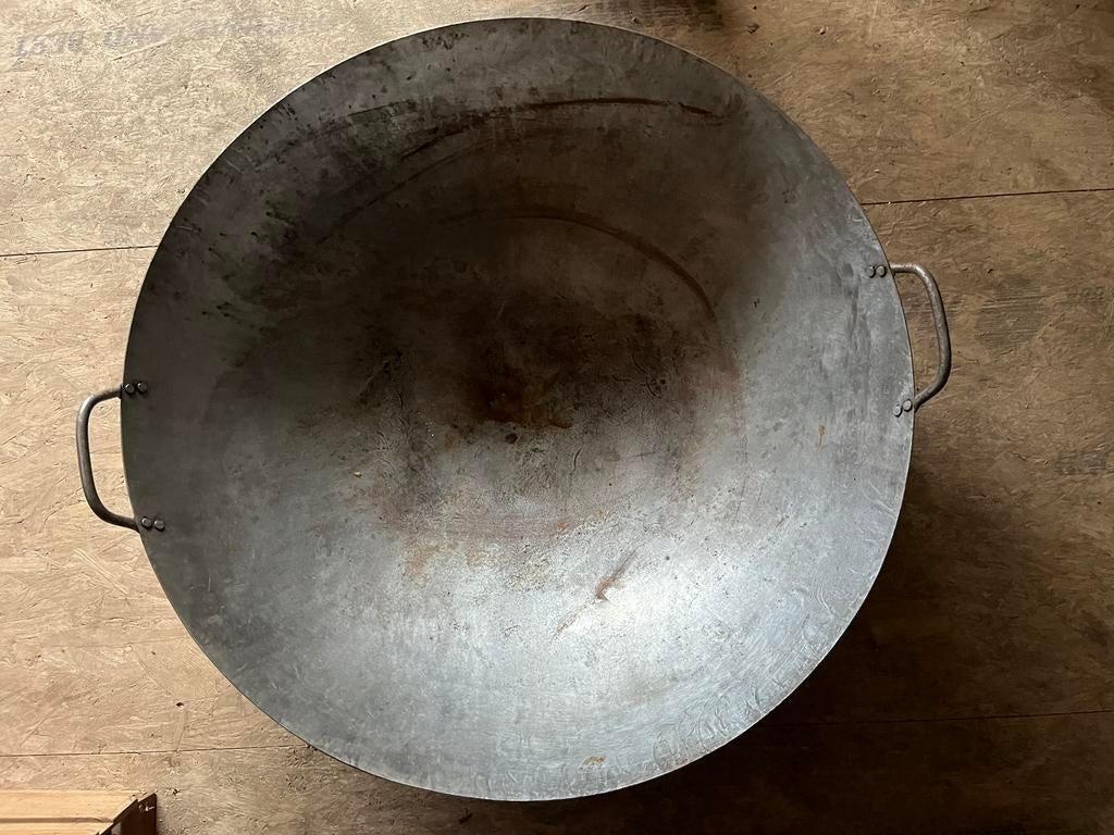Wokpan 70 cm, Ophalen, Gebruikt, Gietijzer, Wok
