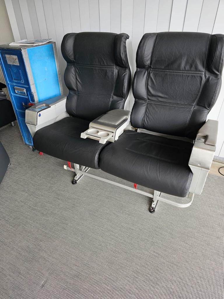 Business class seats vintage luchtvaart aviation, Maison & Meubles, Enlèvement, Utilisé