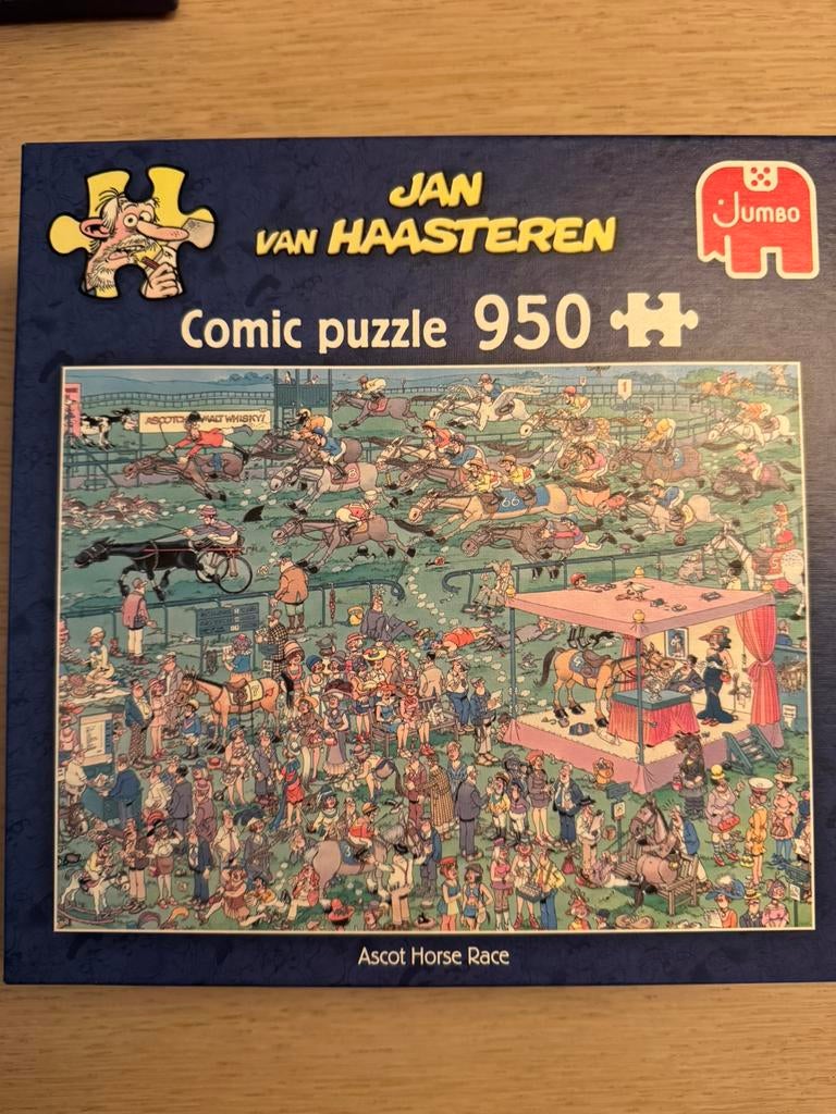 Puzzels Jan Van Haasteren, Ophalen, 500 t/m 1500 stukjes, Zo goed als nieuw, Legpuzzel