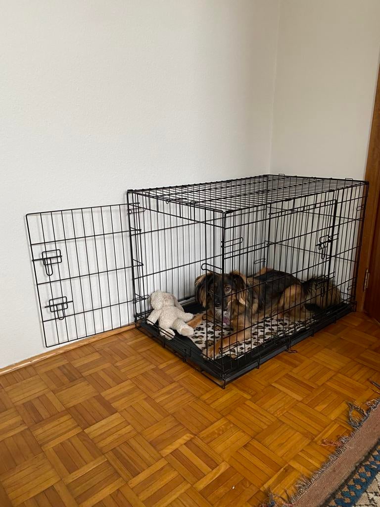 Grande cage pour chien 91 x 58 x 64 cm - excellent état, Enlèvement ou Envoi, Comme neuf