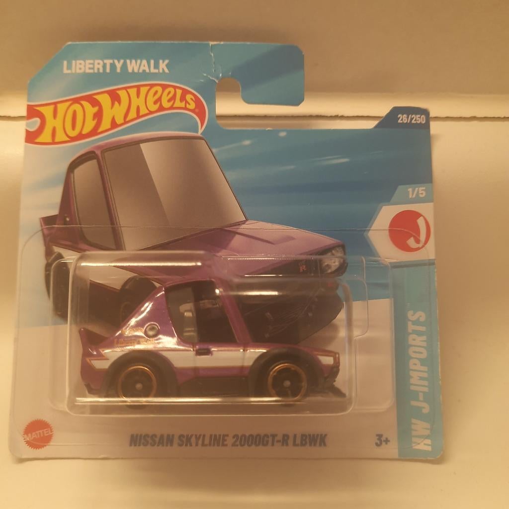 HOT WHEELS 1:64 : J-IMPORTS nr 26/250: NISSAN SKYLINE 2000GT, Ophalen, Nieuw, Auto, Overige merken