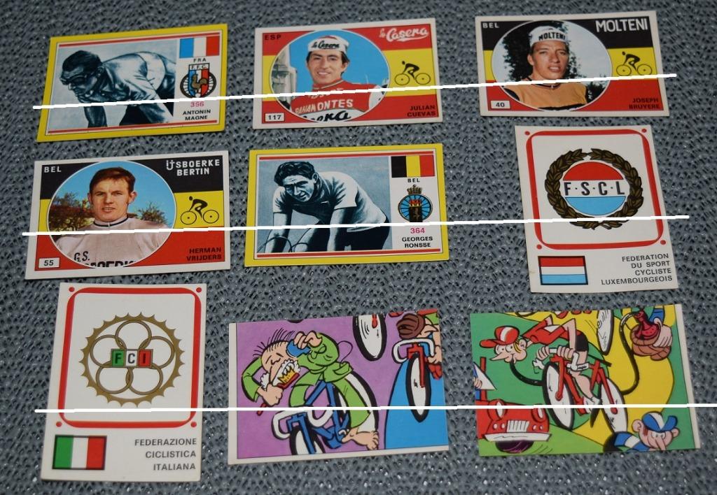 Autocollants Panini/Cycling/Sprint 73/9, Collections, Envoi, Utilisé, Affiche, Image ou Autocollant