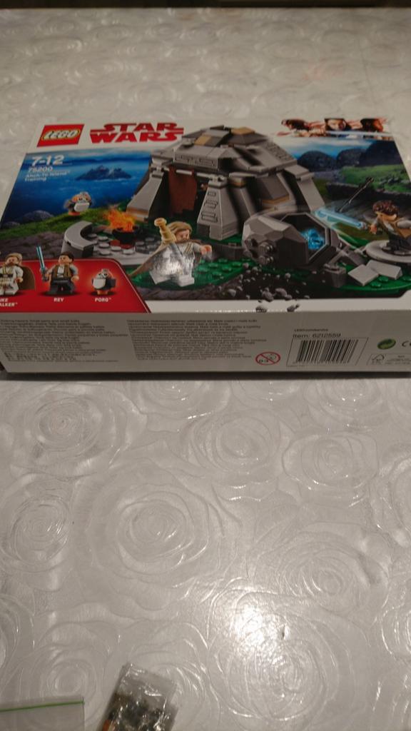 Lego Star Wars 75200 Ahch-To Island Training, Ophalen of Verzenden, Zo goed als nieuw, Complete set, Lego