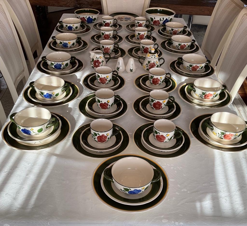 Villeroy Boch bauernblume  76 pièces RARE, Antiquités & Art, Enlèvement