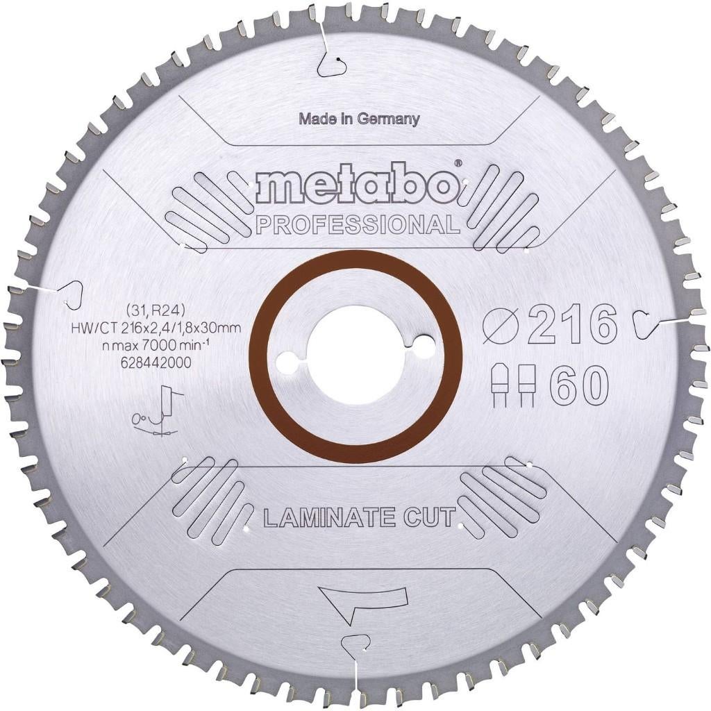 Disque Metabo Lame de scie « laminate cut - professional », Bricolage & Construction, Enlèvement ou Envoi, Neuf, Scie circulaire