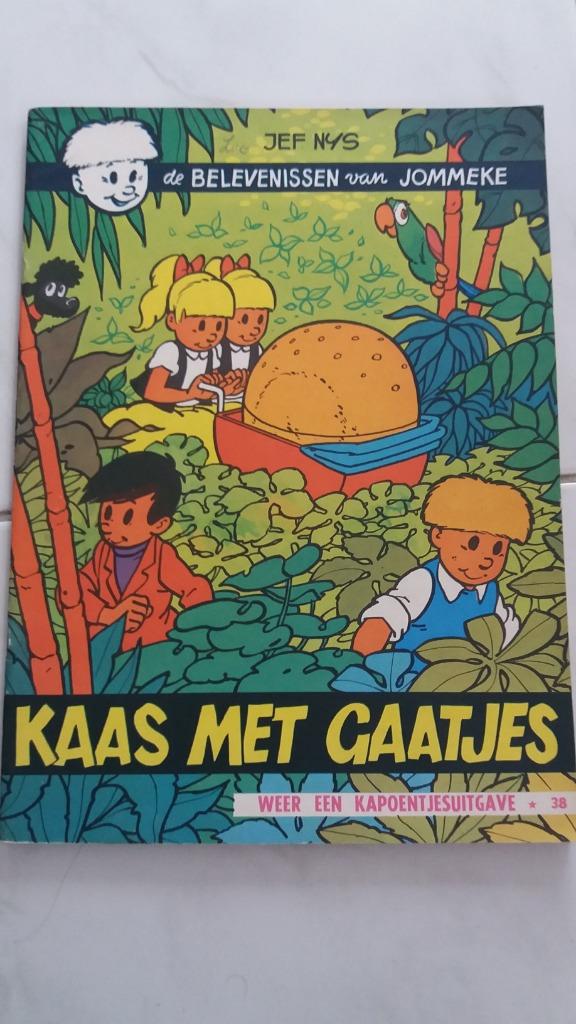 Jommeke – Kaas met gaatjes / nummer 38, Jef Nys, Enlèvement ou Envoi, Une BD, Utilisé